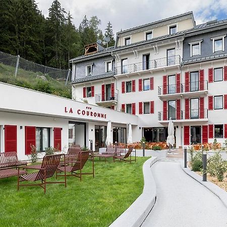 Hotel Restaurant La Couronne Chamonix Mont Blanc Exterior foto